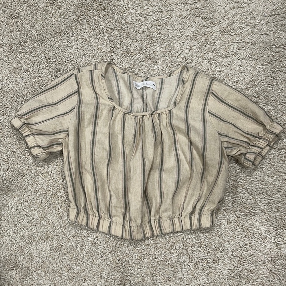 Zara Girls Crop Top